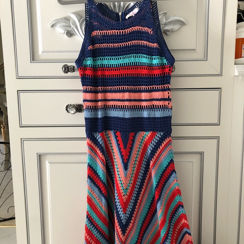 Crochet Parker size S dress NWOT